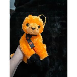 Ty Beanie Babies SCARED-e the Orange Cat 2003 - 10.5" plush stuffed animal